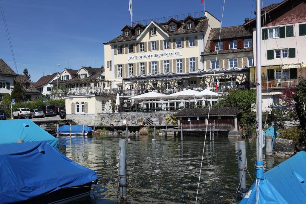 Hotel Hirschen Am See Meilen Extérieur photo